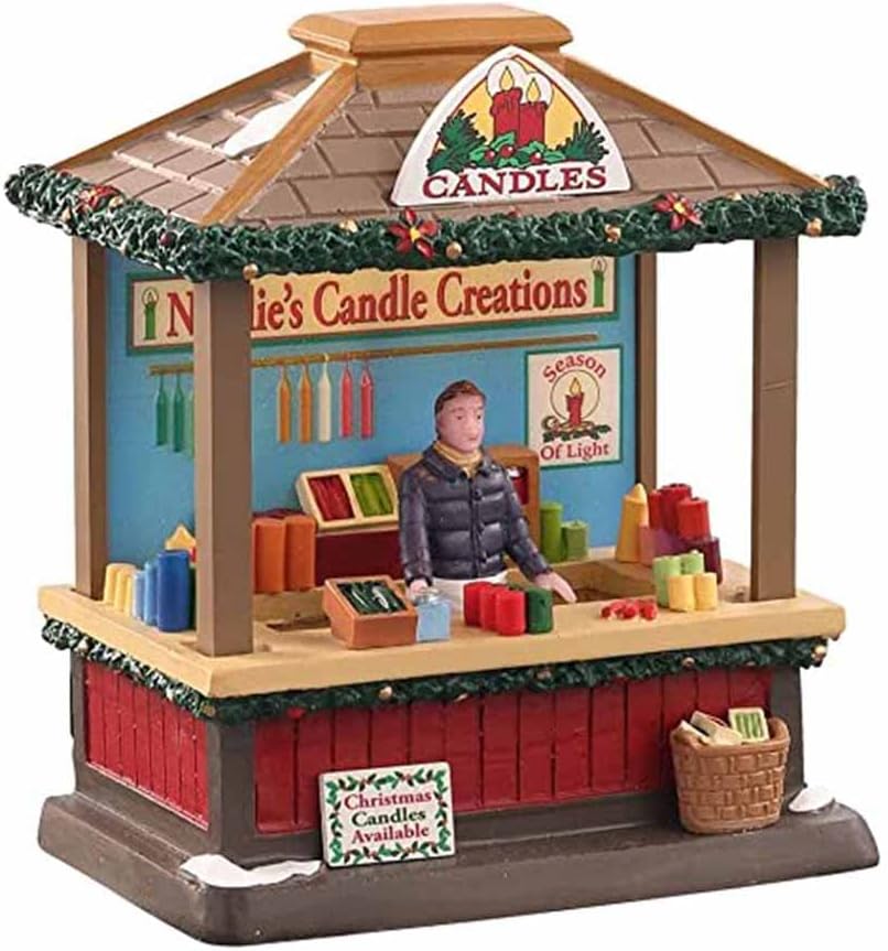 LEMAX Christmas Candles B/O (3V) Senza Scatola cod. 04759