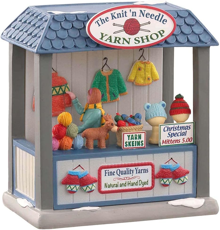LEMAX The Knit 'N Needle Yarn Shop B/O (3V) Senza Scatola cod. 04760