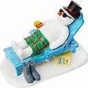 Relaxing Snowman