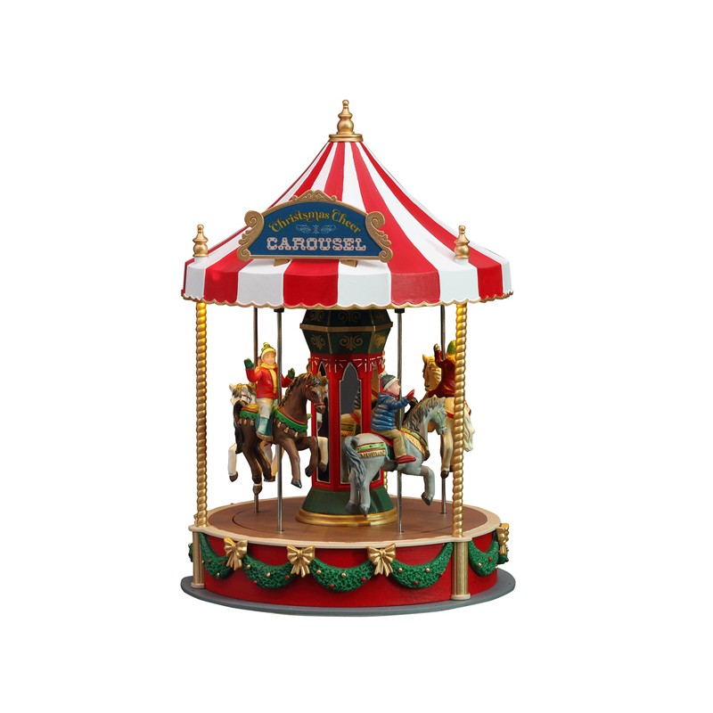 Lemax Christmas Cheer Carousel B/O 4.5V Cod. 14821