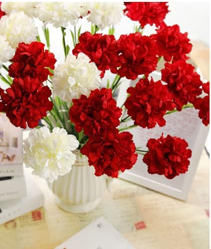 Garofani Bouquet EDG h45 cm - 3 Colori Disponibili