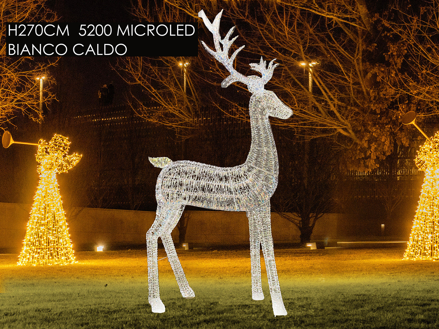 RENNA H270 CM C/5200 M.LED B.CALDO