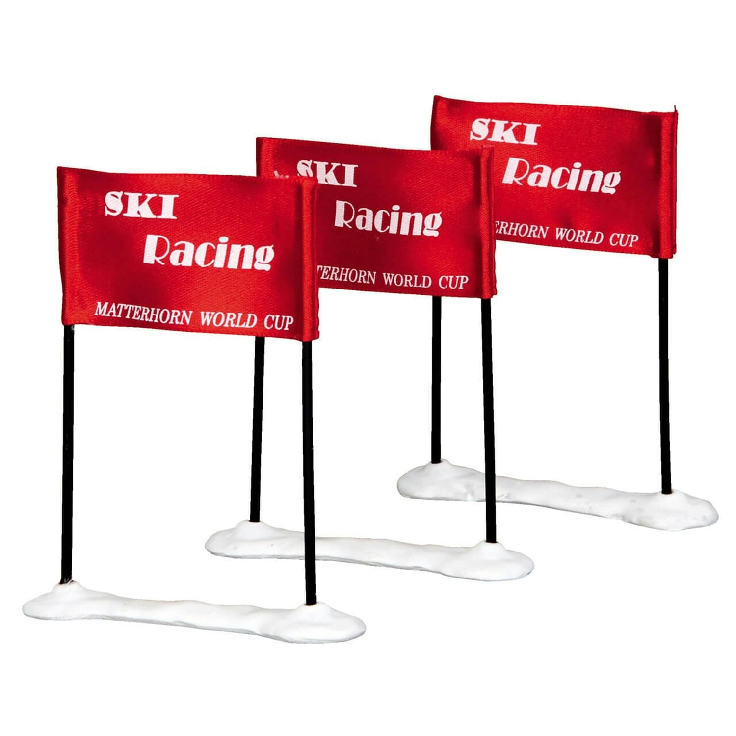 SKI RACING FLAG, SET OF LEMAX