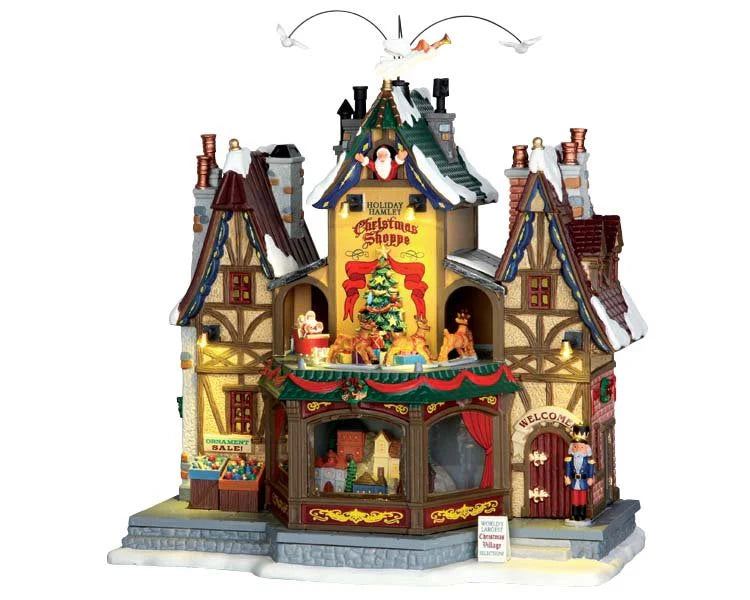 Holiday Hamlet Christmas Shoppe (cod. 55026) - Bottega Lemax