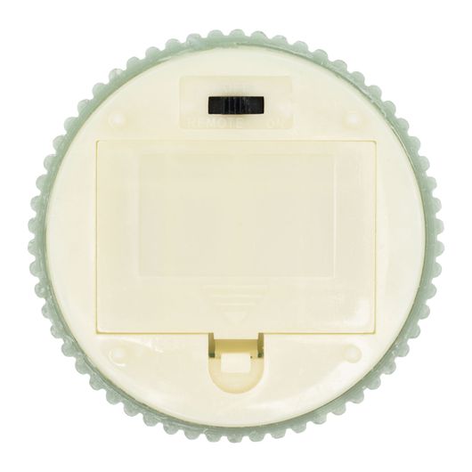 Candela in cera Verde con fiamma 3D - Funzionamento a pile (Non incluse) - 3 Misure