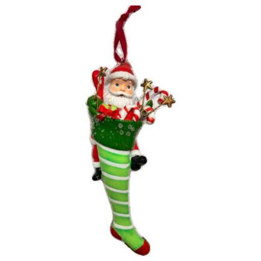 APPENDINO BABBO NATALE CON CALZA EDG - ENZO DE GASPERI - EDG683219