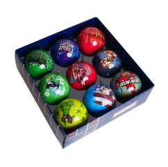 PALLINE MARVEL - 75MM Avengers Box 9 pcs - CHRIDN90980