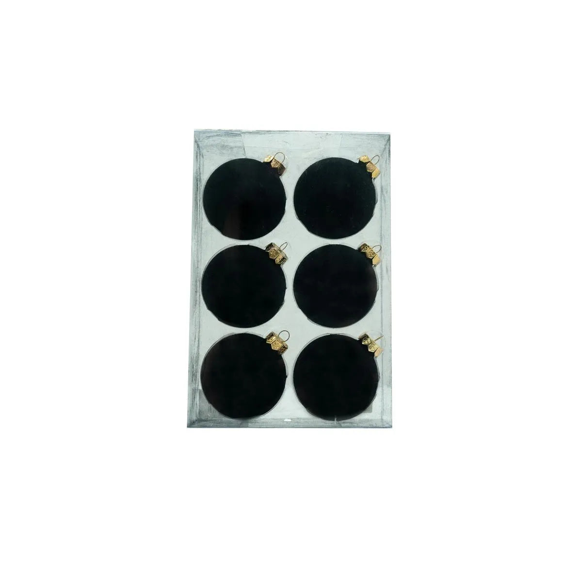 PALLE NATALIZIE IN VELLUTO NERO