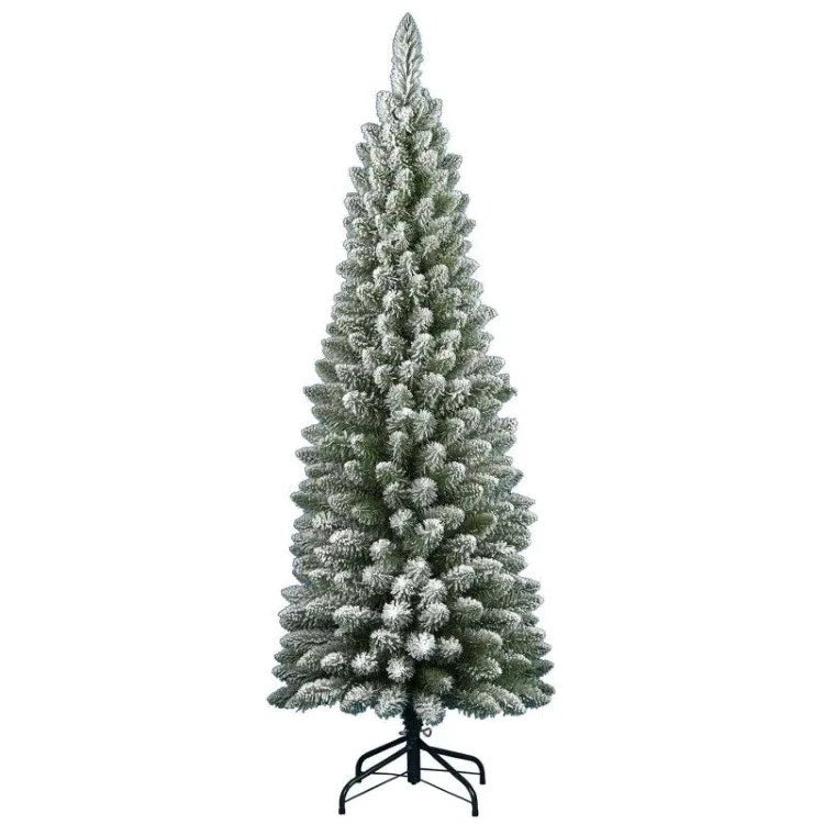 ALBERO DI NATALE FLOCCATO N° 101  CM180