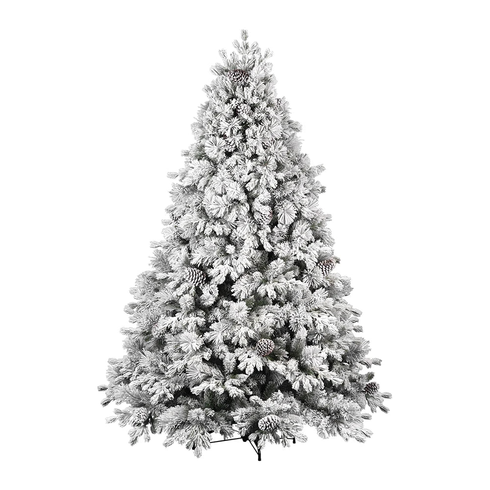 ALBERO DI NATALE FLOCCATO N° 119 CM.240
