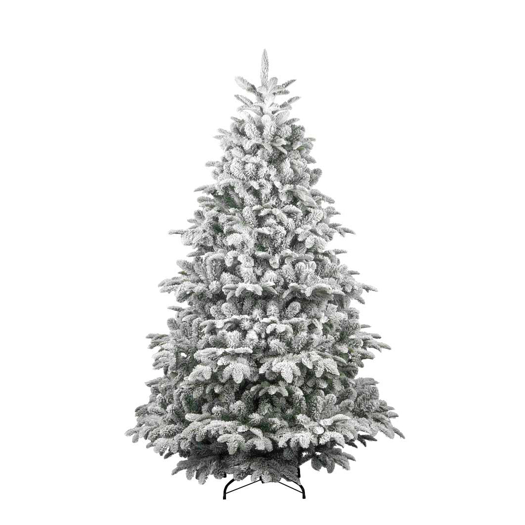 ALBERO DI NATALE FLOCCATO N° 136 CM.180