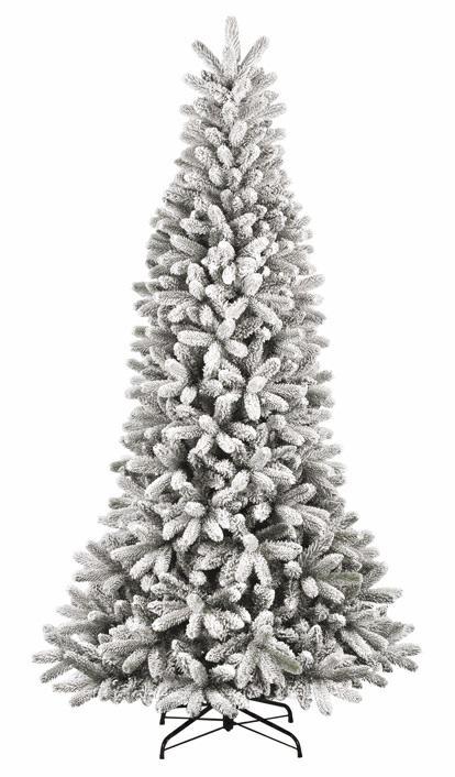 ALBERO DI NATALE FLOCCATO N°138 CM.180