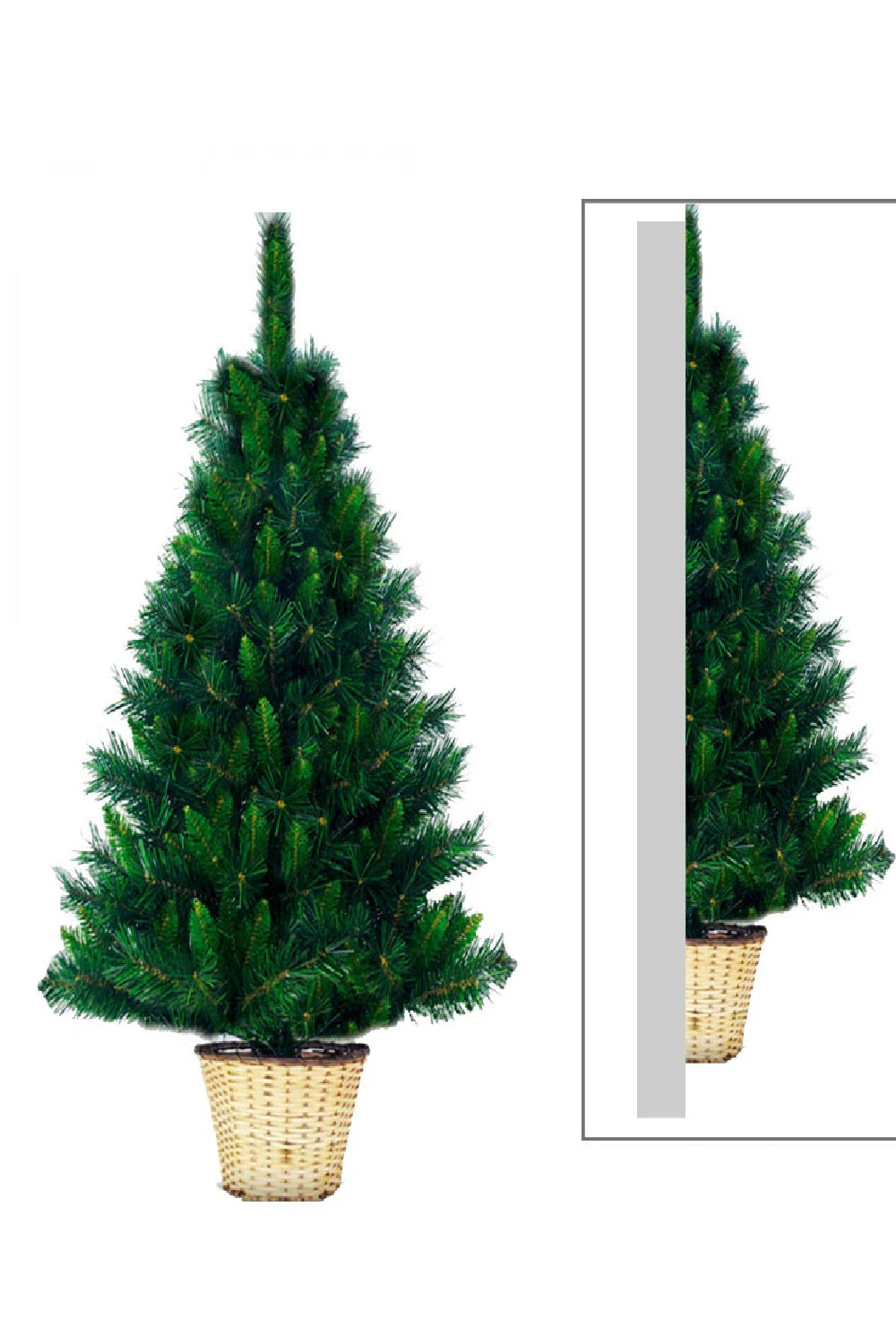 ALBERO DI NATALE VERDE N°57 CM 150