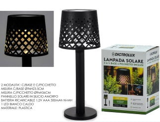 LANTERNA SOLARE 2 IN 1 - GENT569513