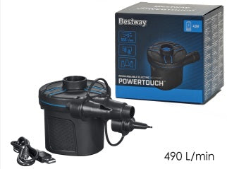 COMPRESSORE GONFIATORE RICARICABILE CON USB POWER BESTWAY - GENT0230062260