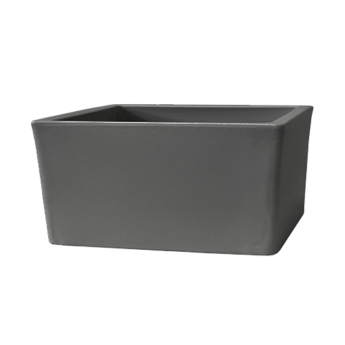 VASO VASAR ARDESIA CUBO BASSO - CUBLAB15 TELCOM RESINA BONSAY