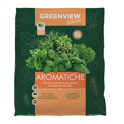 TERRICCIO PER PIANTE AROMATICHE 5 LT - GREENV021505CB