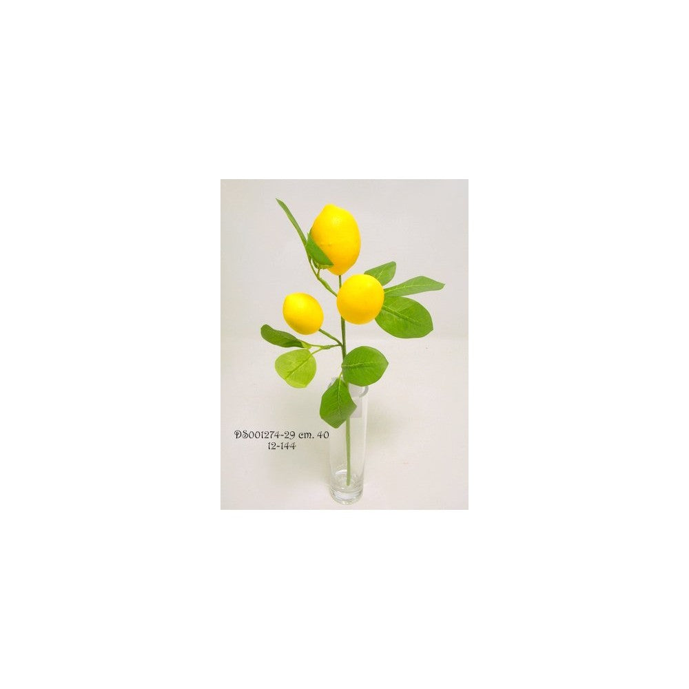 RAMO LIMONE CON FRUTTI CM 40 - DS001274-29