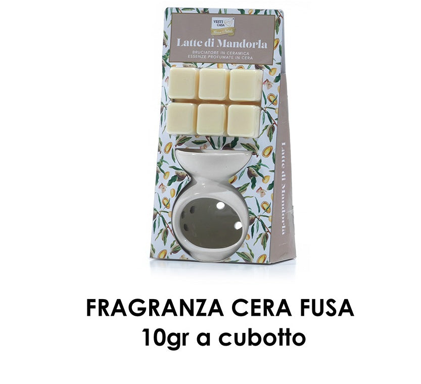 BRUCIATORE IN CERAMICA DOLOMITE ESSENZE ROFUMATE