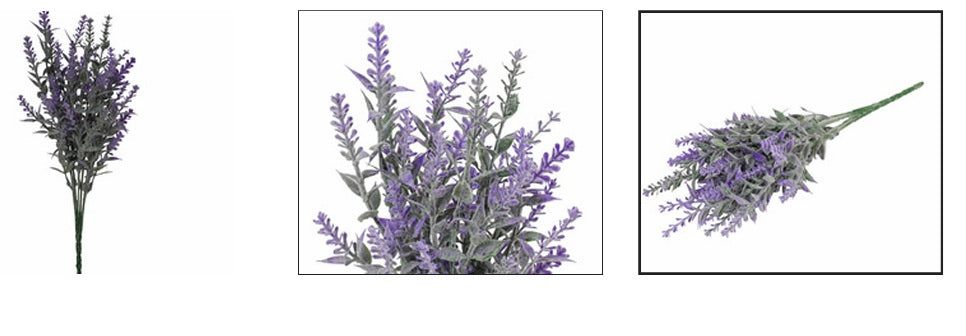 Ramo artificiale di lavanda bush h 34 cm - JJ-LAVANDA-34CM-B