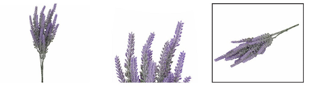 Ramo di lavanda artificiale mazzolino soffice h 34 cm - JJ-LAVANDA-34CM-A