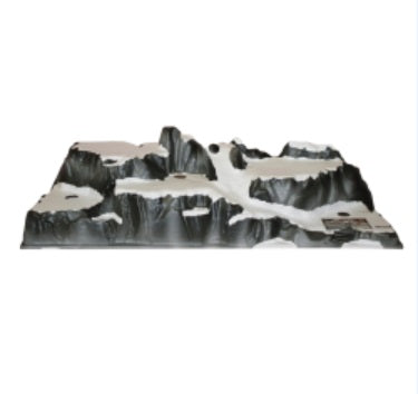 ACCESSORIO DECORATIVO MY VILLAGE - PAESAGGIO VILLAGGIO DI MONTAGNA 120X40CM - VEMY16