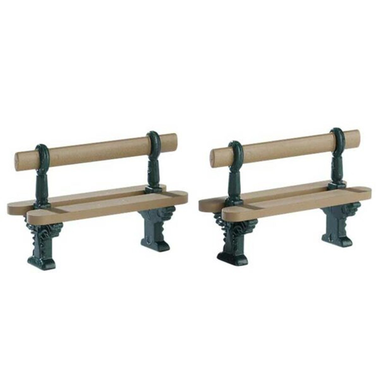 LEMAX 74235 -DOUBLE SEATED BENCH, SET OF 2