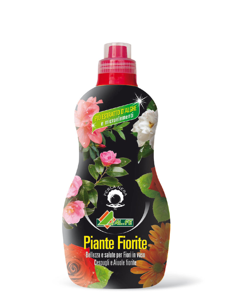 CONCIME PIANTE FIORITE LIQUIDO 1 LT Concime organo-minerale NPK (C) 6-4-6,5 (3) con microelementi LT 1