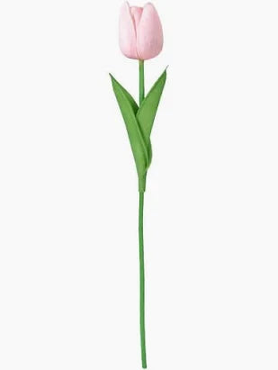 Tulipano Artificiale Singolo 44 cm - 3 colori disponibili effetto real touch