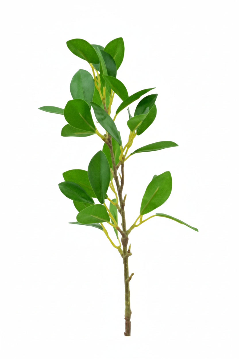 Ramo artificiale di foglie verdi h 50 cm - GFSTL0993