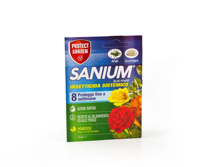 PROTECT GARDEN SANIUM PFNPO- INSETTICIDA SISTEMICO UNIVERSALE
