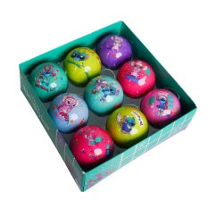 PALLINE DISNEY - 75MM STITCH BOX 9 PCS - CHRIDN90935