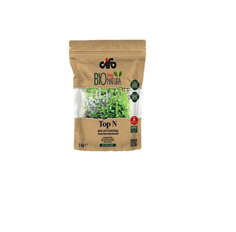 Concime Universale Lenta Cessione BIO NATURA CIFO - BIO ATTIVATORE TOP N