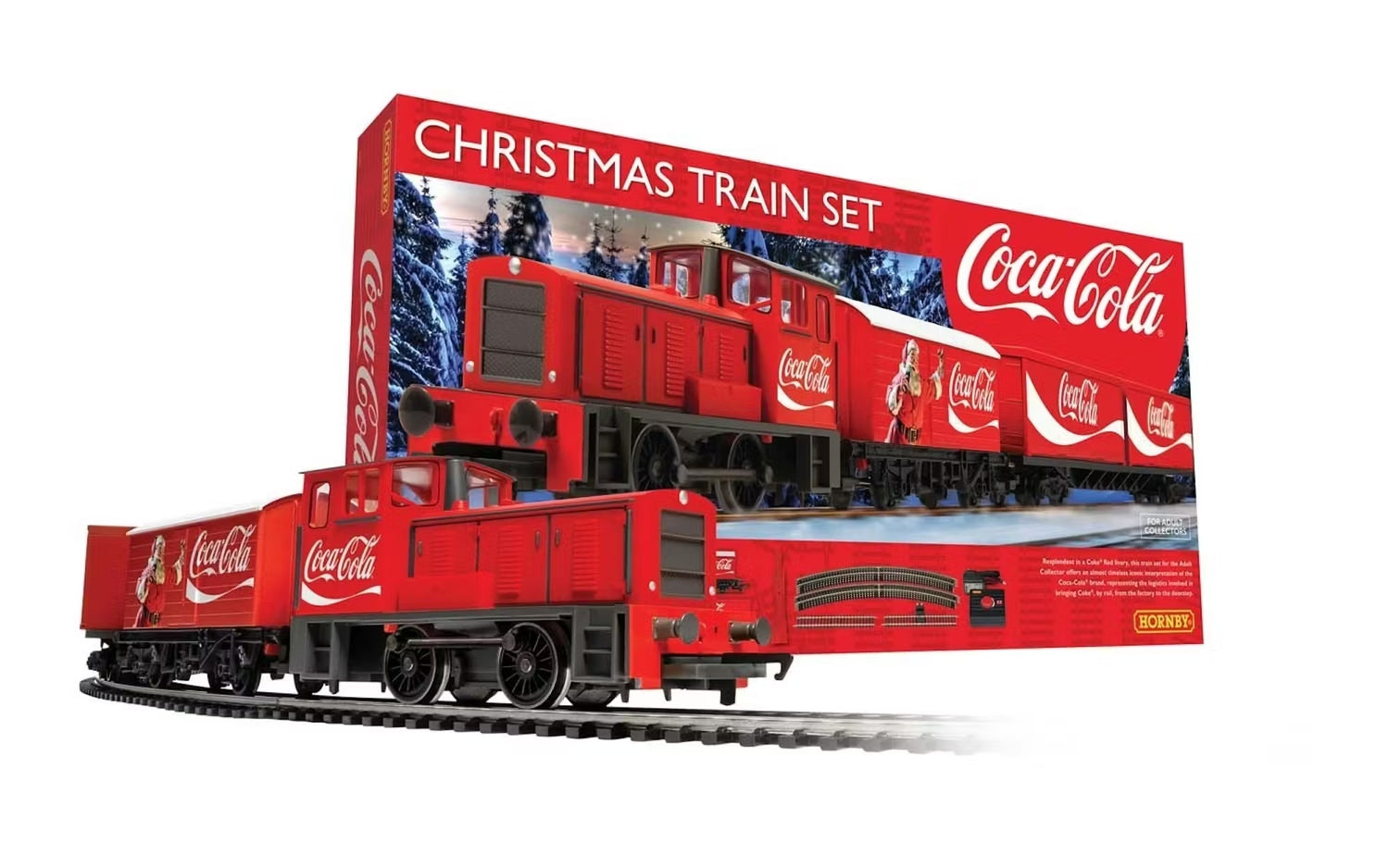 Set Treno di Natale Coca Cola Scala 1:76