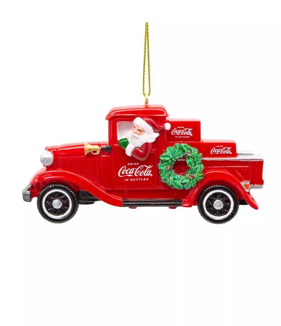 APPENDINO COCA-COLA - RESIN COKE SANTA PICK-UP TRUCK - CHRICC2231