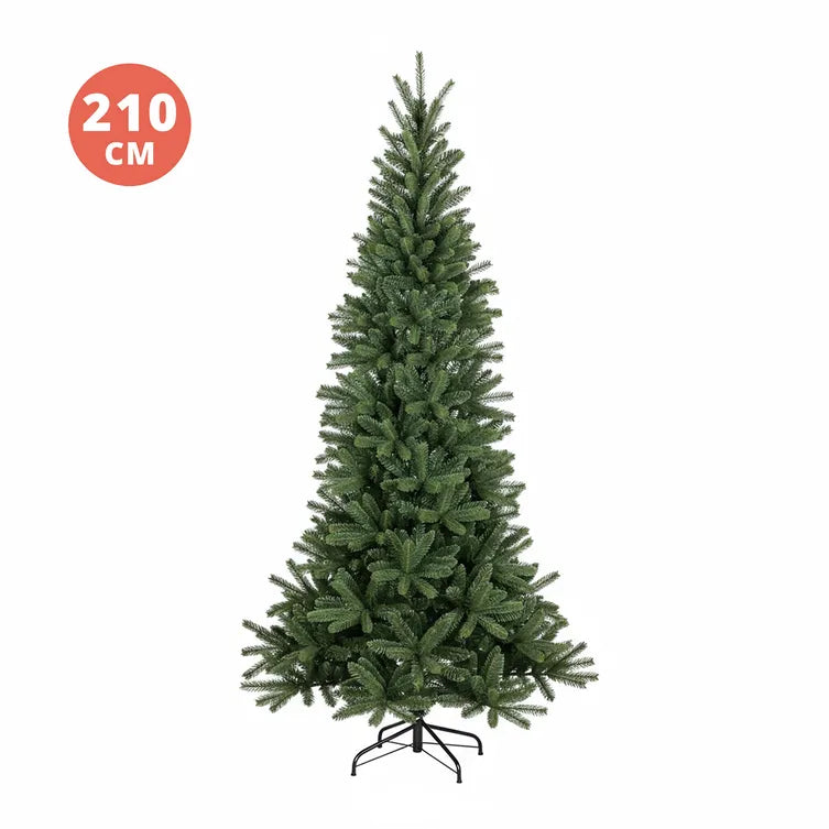 ALBERO DI NATALE VERDE N°20 CM.210