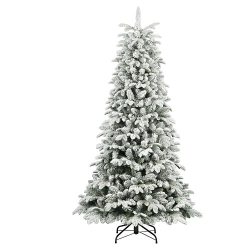 ALBERO DI NATALE FLOCCATO N° 103 CM.180