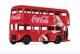 Decorazione COCA-COLA London Bus - VEGS82331