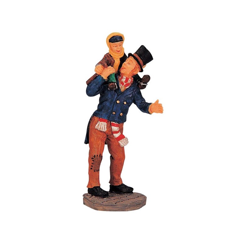 LEMAX Bob Cratchit And Tiny Tim Cod. 02403