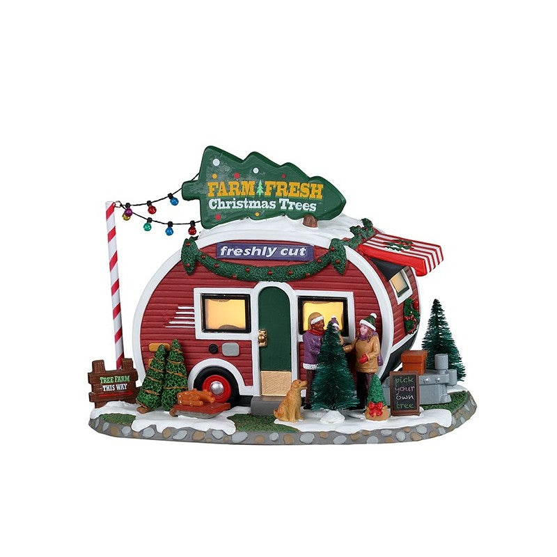 Farm Fresh Christmas Trees con Alimentatore Cod. 25928