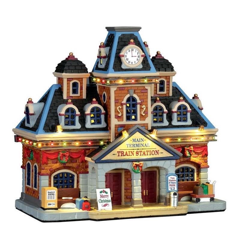 Main Terminal Train Station con Alimentatore 4.5Vo Cod. 75194