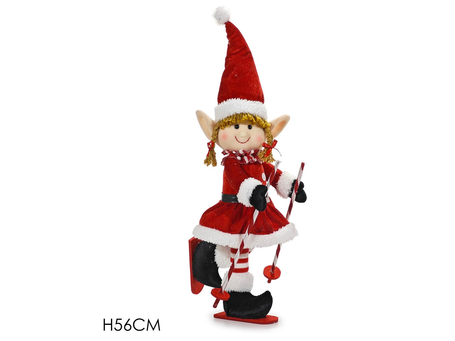 elfo con sci h 56 cm