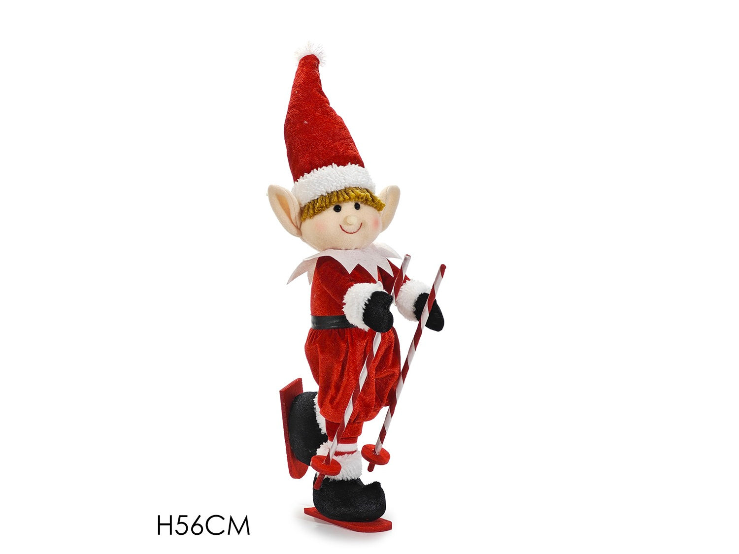 elfo con sci h 56 cm