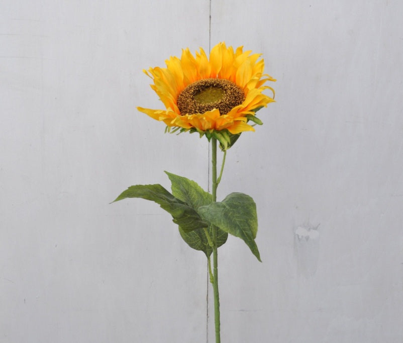 GIRASOLE ARTIFICIALE GRANDE MISURA MAXI 110 CM H , Ø 22 CM - GAS1017820-00