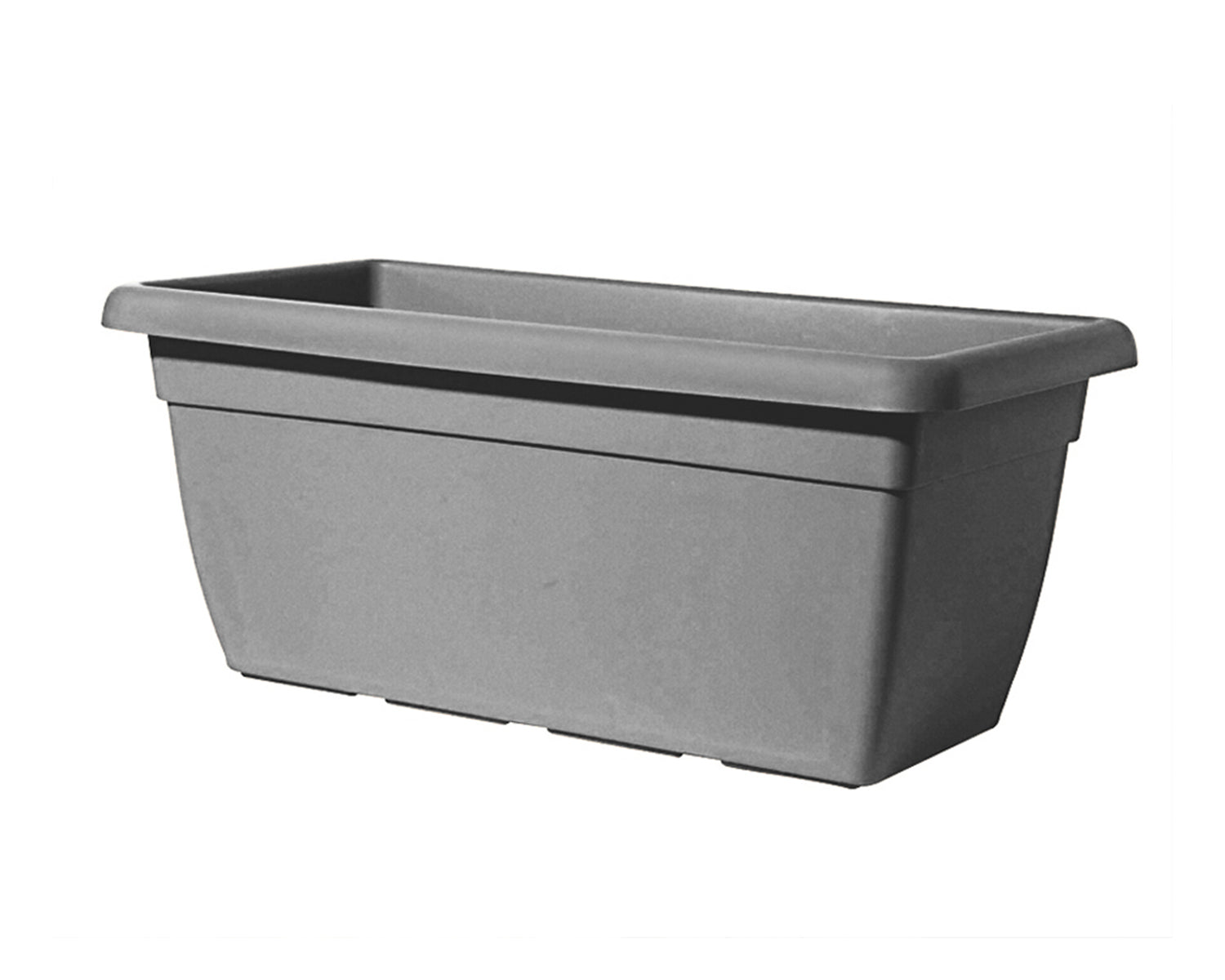 VASO VASAR CASSETTA RETTANGOLARE GIUNONE OLIMPO - ICT80 80 CM ANTRACITE