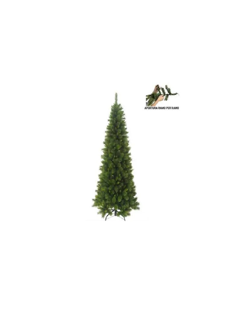 ALBERO DI NATALE VERDE N°32 CM.150