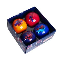 PALLINE MARVEL - 75MM SPIDERMAN BOX 4 PCS - CHRIDN90481