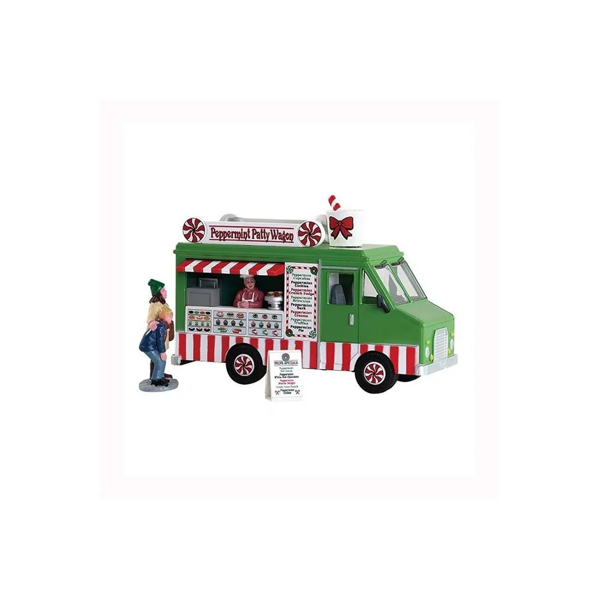 Peppermint Food Truck, Set Of 3 - Lemax 83364