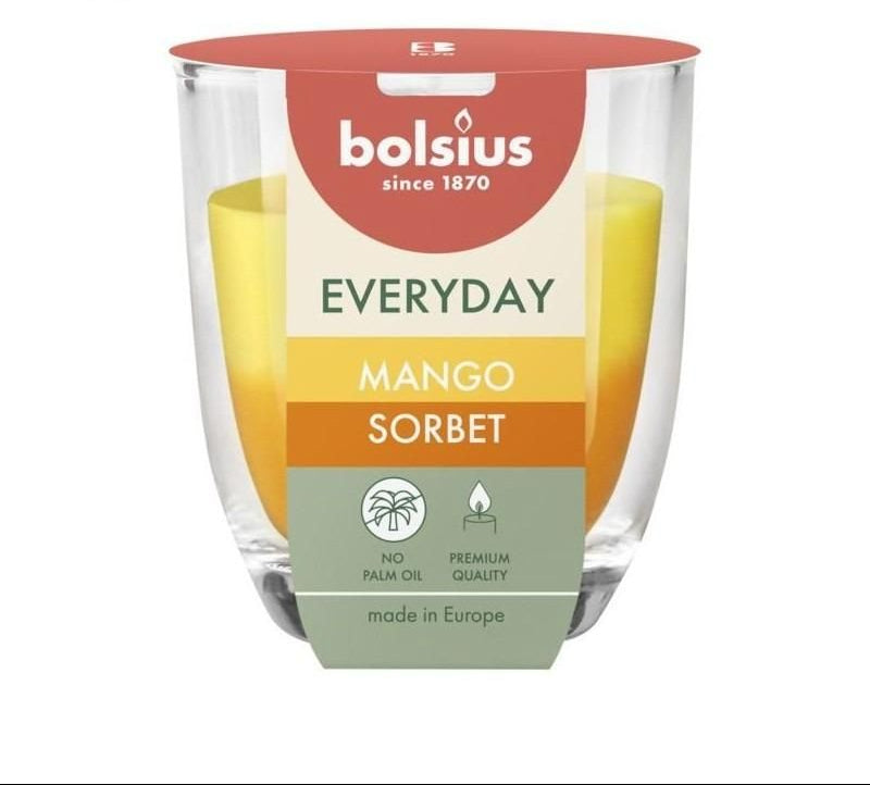 Candele profumate Bolsius - Vari Colori e Fragranze