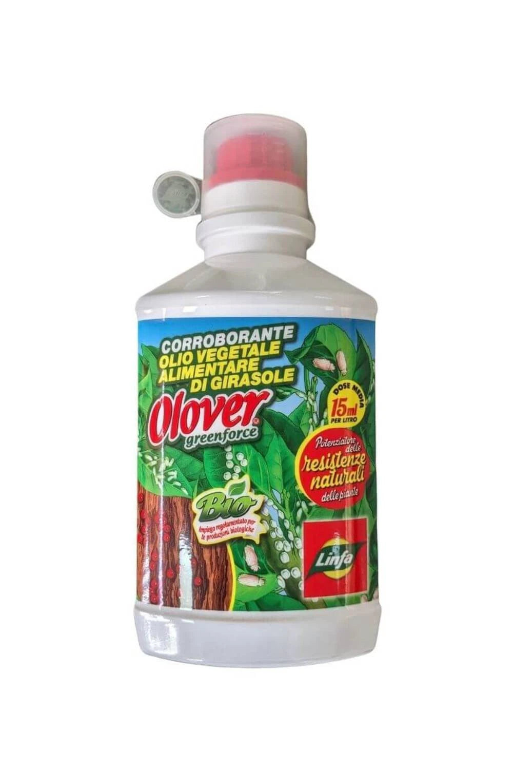 Linfa Olover Greenforce Olio Girasole Bio 1 L - Corroborante